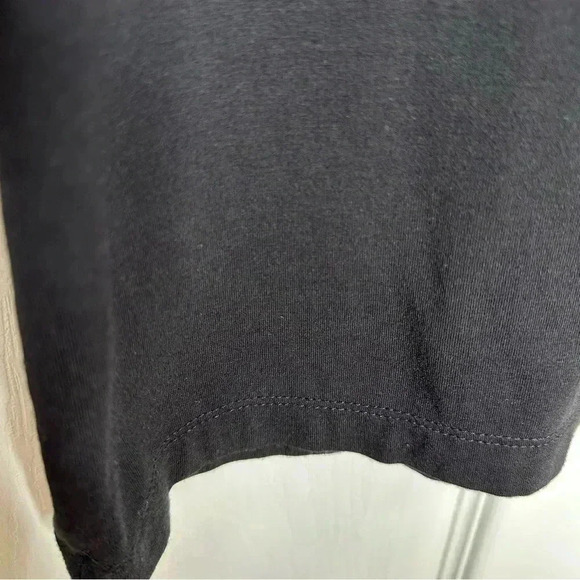 Calvin  Klein V-Neck T-Shirt Black Soft Size Large - Picture 16 of 16